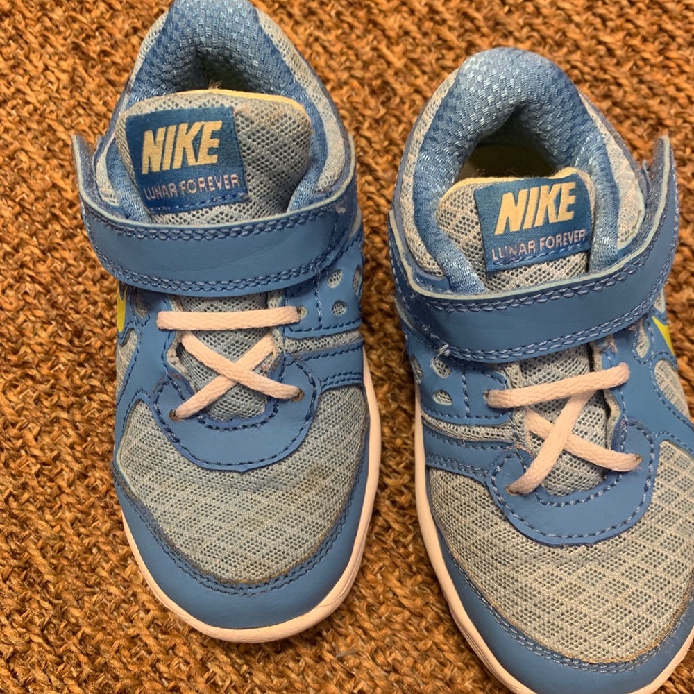⭐️⭐️ Nike Lunar Forever Lunarlon shoe SZ8C Blue ⭐️⭐️ - Picture 7 of 8